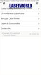 Mobile Screenshot of labelworld.com.hk