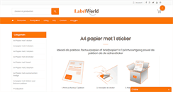 Desktop Screenshot of labelworld.nl